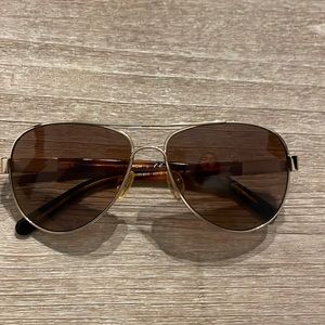 Tory Burch aviator sunglasses **Never worn**